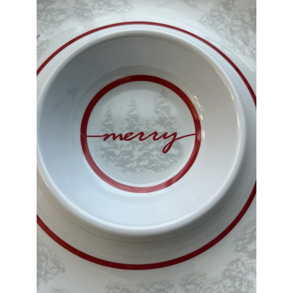 CHIP/DIP PLATE CARDINAL - Picture 2 of 11
